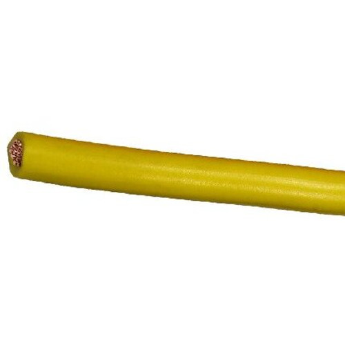 Pico 81222C  22 AWG Yellow Primary Wire Copper Stranded Conductor with PVC Jacket 40' per Bag Image 0