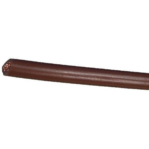 Pico 81226J  22 AWG Brown Primary Wire Copper Stranded Conductor With PVC Jacket 50' per Junior Spool Image 0