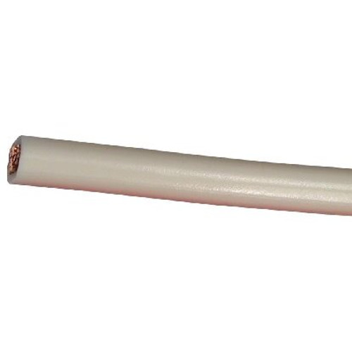Pico 81227J  22 AWG White Primary Wire Copper Stranded Conductor With PVC Jacket 50' per Junior Spool Image 0