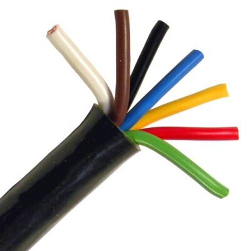 Pico 8150S  7-Way Trailer Wiring Cable 6-12ga 1-10ga Conductor 100' per Spool Image 0