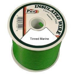Pico 83104S  10 AWG Green Tinned Marine Wire 100' per Package Image 0