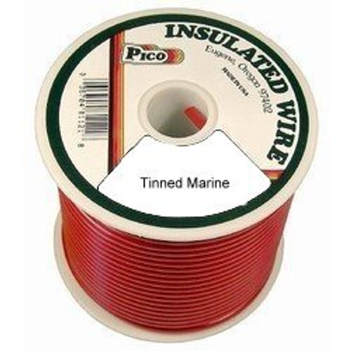 Pico 83141S  14 AWG Red Tinned Marine Wire 100' per Package Image 0 Pico 83141S  14 AWG Red Tinned Marine Wire 100' per Package Image 0