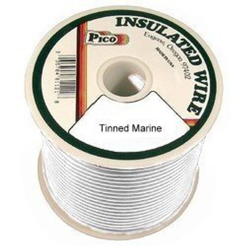 Pico 83147S  14 AWG White Tinned Marine Wire 100' per Package Image 0 Pico 83147S  14 AWG White Tinned Marine Wire 100' per Package Image 0