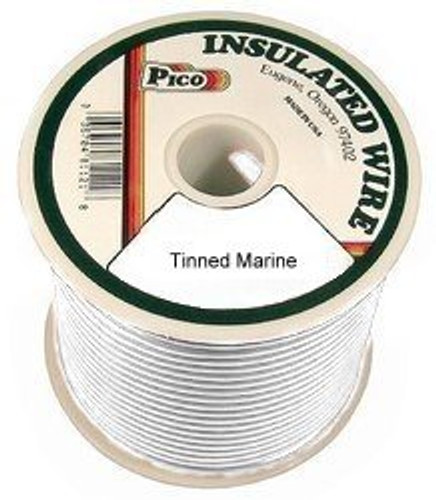 Pico 83167S  16 AWG White Tinned Marine Wire 100' per Package Image 0 Pico 83167S  16 AWG White Tinned Marine Wire 100' per Package Image 0