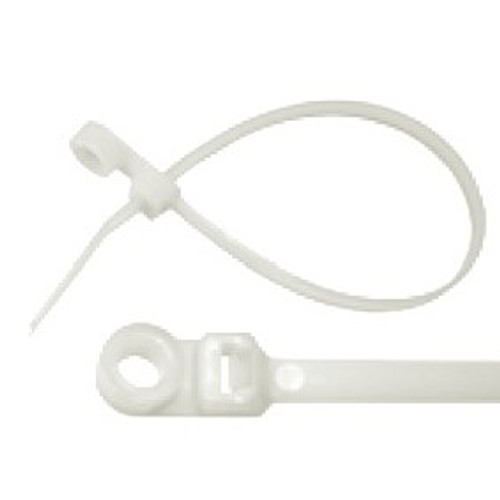 Pico 7086A  7-1/2" 50 lbs #10 Mount Hole Nylon Tie Wrap 1000 per Package Image 0