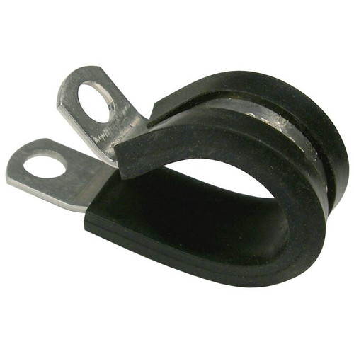 Pico 7322A  1-1/4" ID Rubber Insulated Clamps 1/2" Aluminum with 1/4" Mounting Hole 100 per Package Image 0