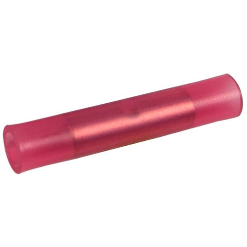 Pico 2000A  22-16 AWG(Red)  Nylon Insulated Electrical Wiring Solid Barrel Butt Connector 1000 Per Package Image 0