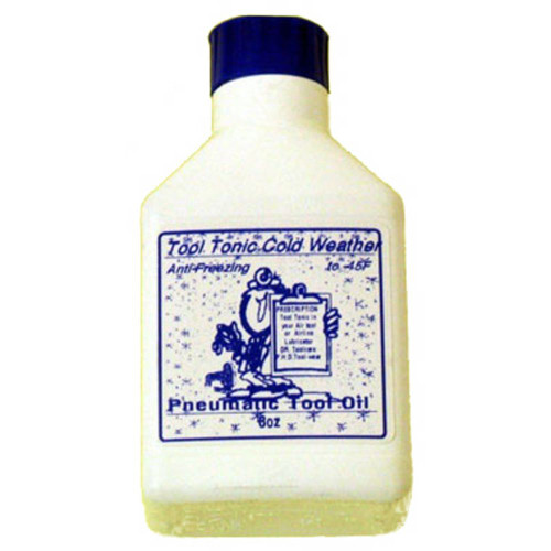 Contractor's Choice TTCW-8  Cold Weather Tool Tonic - Premium Air Tool Oil - 8 oz Bottle Image 0