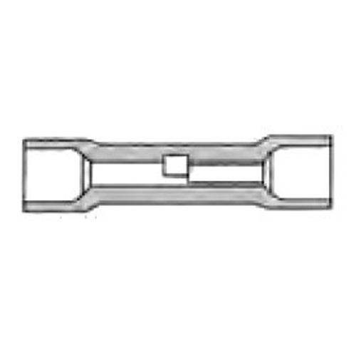 Pico 2286A  8 Gauge to 12-10 AWG Red with Yellow Stripe Electrical Wiring Step Down Butt Connector 100 Per Package Image 1