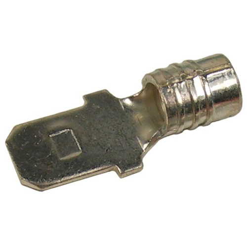 Pico 2556C  12-10 AWG Non-Insulated Electrical Wiring 0.250" Male Tab Quick Connect 50 Per Package Image 0