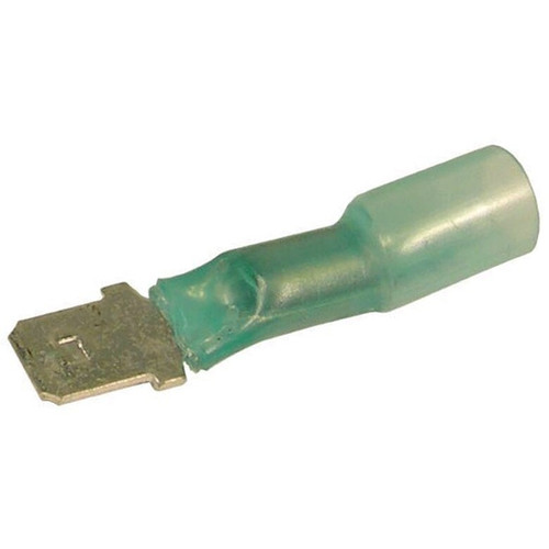 Pico 2829G  16-14 AWG Electrical Wiring Solder Seal Heat Shrink 0.250" Male Tab Quick Connects 25 per Package Image 0