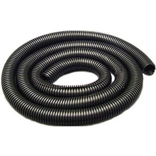 Drossbach KITBAG012  Black Corrugated Tubing - Split Loom 1/2" x 8' Image 0