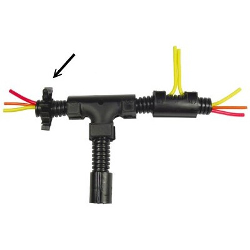 Pico 5103PT  3/4" ID Wiring Harness / Convoluted Tubing (Split Loom) Winged Securing Clips Black 3 per Package Image 1 Pico 5103PT  3/4" ID Wiring Harness / Convoluted Tubing (Split Loom) Winged Securing Clips Black 3 per Package Image 1