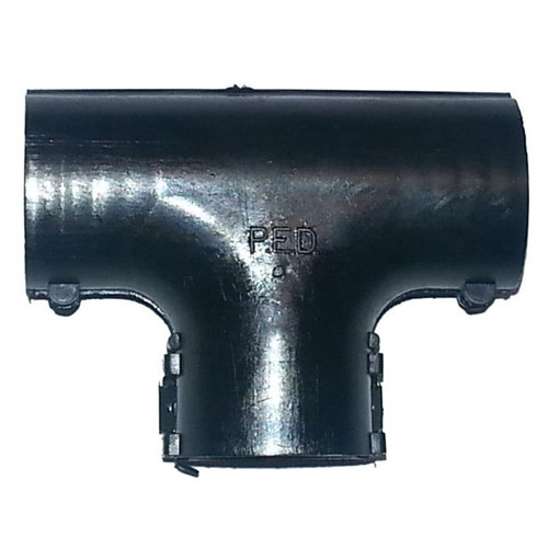 Pico 5111C  Convoluted Tubing (Split Loom) 1/2"-1/2"-1/2" ID Tee Fitting / Connector 1 per Bag Image 0