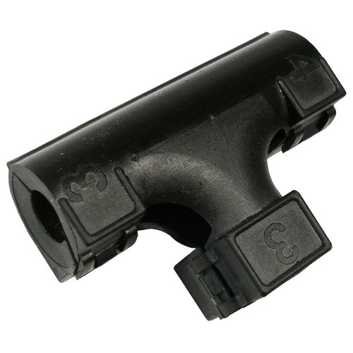 Pico 5113PT  Convoluted Tubing (Split Loom) 3/4"-1/2"-3/4" ID Tee Fitting / Connector 1 per Package Image 0