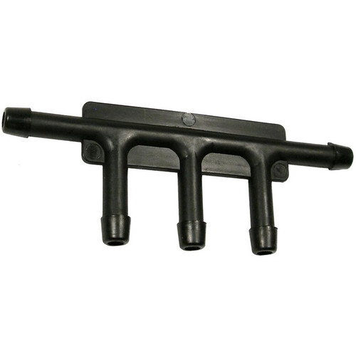 Pico 5229A  3/16" ID 5-Way Vacuum Line Connectors High Impact Nylon Barbed to Hold Hose -  50 per Package Image 0