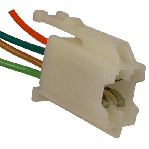 Pico 5309C  Replacement Front Radio Speaker Connector Pigtail White 4-20ga Leads Compatible with GM Vehicles 1978-82 - 1 per Bag Image 0