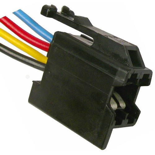 Pico 5313A  Replacement Radio Power Supply Connector Pigtail  Black 4-18ga Leads Compatible with GM Vehicles 1978-82 - 25 per Package Image 0