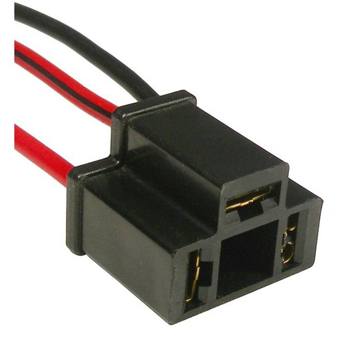 Pico 5407A  Universal 3-Prong Sealed Beam / 3-Prong Flasher Three Lead Wiring Pigtail 3-14ga Leads for Bulb 9003 and H4 - 25 per Package Image 0