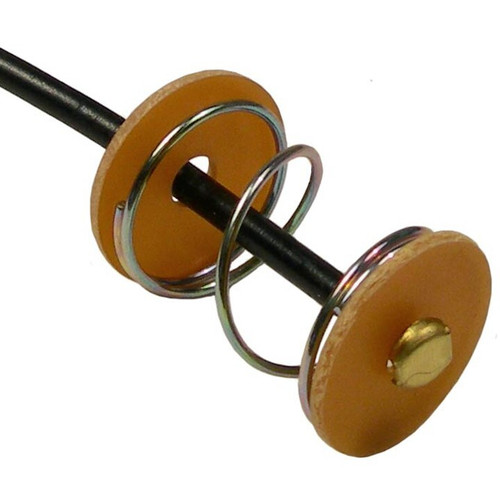 Pico 5422PT  Universal Single Contact Replacement Lamp Socket Pigtail 1-18ga Lead with Fiber Washer Image 0