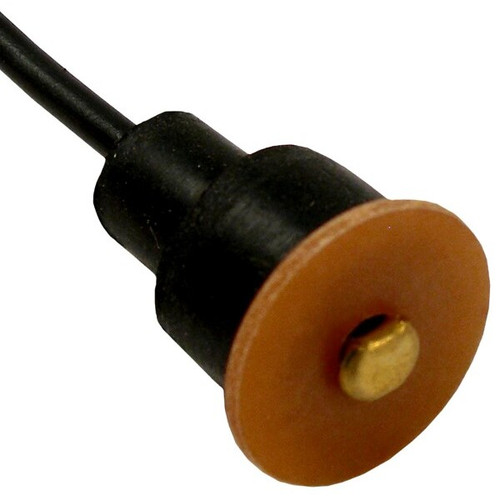 Pico 5423PT  Universal Single Contact Replacement Lamp Socket Pigtail 1-18ga Lead with Phenolic Disc and Weatherproof Boot Image 0