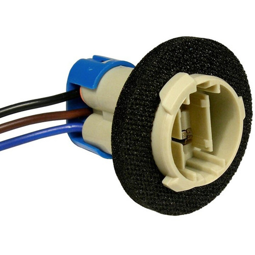 Pico 5428A  Stop-Tail-Turn-Park Wedge Bulb Light Socket 3-18ga Leads (12076946) for Bulb 3057 and 3157 Compatible with GM Vehicles 1988-1995 - 25 per Package Image 0