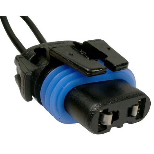 Pico 5461A  Halogen Hi Beam Headlight Wiring Pigtail 2-18ga Leads (12101898) for Bulb 9005, 9145, H10 and H4352 Compatible with GM Vehicles - 25 per Package Image 0