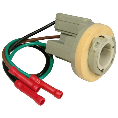 Pico 5478A  Stop and Tail Light Socket 3-18ga Leads (D7OZ-13410A, E25Y-13410-A) for Bulb 1157 Compatible with Ford Vehicles 1977-1993 - 25 per Package Image 0