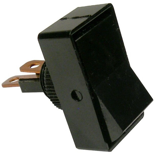Pico 5515PT  12 Volt 16 Amp On-Off Black Rocker Switch 1 per Package Image 0