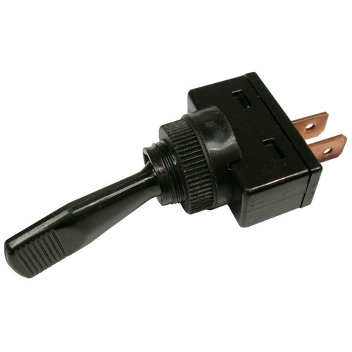 Pico 5541A  12 Volt 16 Amp Momentary On-Off Toggle Switch 1" Black Handle SPST 25 per Package Image 0