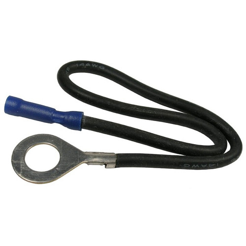 Pico 5551A  9-1/2" 14 Gauge Starter Solenoid Fusible Link 3/8" Stud Compatible with GM Vehicles - Black 25 per Package Image 0