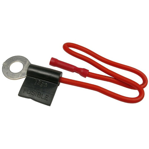 Pico 5552PT  10-1/2" 18 Gauge Starter Solenoid Fusible Link 5/16" Stud Compatible with Ford - Red 1 per Package Image 0