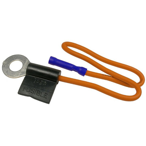 Pico 5553PT  10-1/2" 16 Gauge Starter Solenoid Fusible Link 5/16" Stud Compatible with Ford - Orange 1 per Package Image 0