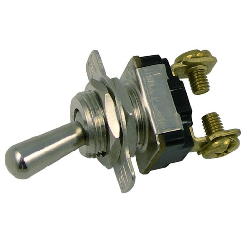 Pico 5576A  120 or 240 VAC On-Off Toggle Switch 1/2" Metal Bat Handle SPST 25 per Package Image 0