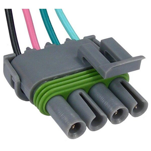 Pico 5635A  Idle Speed Control Four Lead Wiring Pigtail 2-18ga Leads (12116256) Compatible with GM Vehicles V6 and V8 Carbs 1981-1987 - 25 per Package Image 0