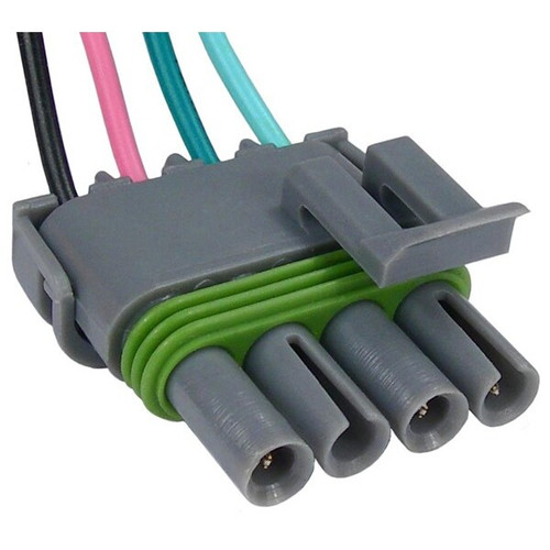 Pico 5635PT  Idle Speed Control Four Lead Wiring Pigtail 2-18ga Leads (12116256) Compatible with GM Vehicles V6 and V8 Carbs 1981-1987 Image 0