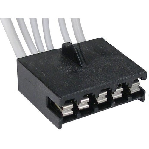 Pico 5648PT  Cooling Fan Relay Harness Switch Six Lead Wiring Pigtail 4-18ga 2-12ga Leads (12101922) Compatible with GM Vehicles 1985-1988 Image 0