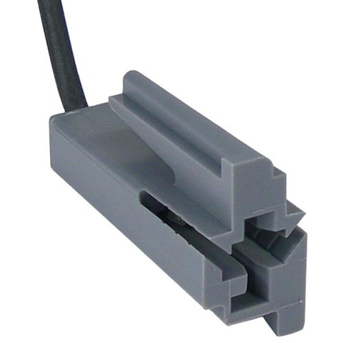 Pico 5650PT  Gray Electric Choke Single Lead Wiring Pigtail 1-18ga Lead (88860475) Compatible with GM Vehicles 1982-On Image 0