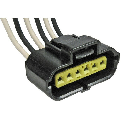 Pico 5708PT  Cars and Light Duty Trucks MAF Sensor Six Lead Wiring Pigtail 6-14ga Leads (1U2Z-14S411-AA) Compatible with Ford Vehicles 1995-On Image 0