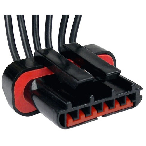 Pico 5710PT  Electronic Ignition Module Six Lead Wiring Pigtail - Black 6-14ga Leads (E8TZ12A-297A) Compatible with Ford Light Trucks 1988-1991 1988-1991 Image 0