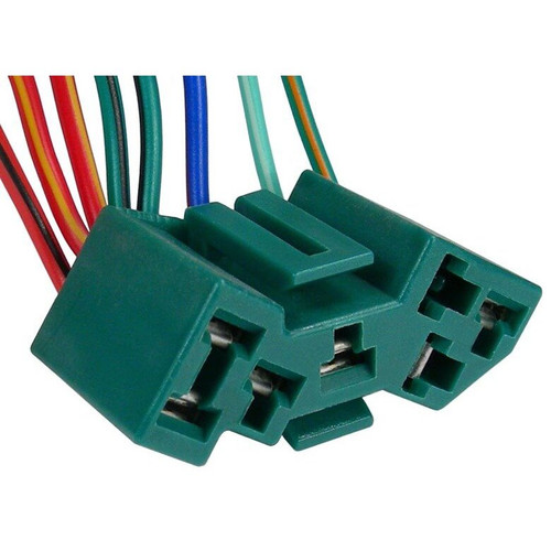 Pico 5740A  Turn Signal Switch Harness Eight Lead Wiring Pigtail 2-18ga 6-16ga Leads Compatible with Ford Vehicles 1980-1994 - 25 per Package Image 0