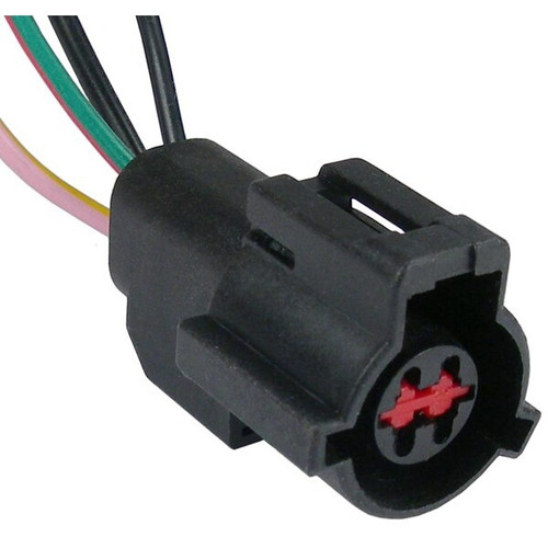 Pico 5749PT  Exhaust Oxygen Sensor Four Lead Wiring Pigtail Black 3-18ga 1-16ga Leads Compatible with Ford Vehicles 25 1989-On Image 0