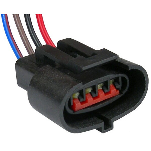Pico 5750PT  Mass Air Flow Sensor Four Lead Wiring Pigtail 1-16ga and 3-18ga Leads Compatible with Ford Vehicles 1989-1992 Image 0