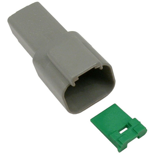 Pico 5990G  Replacement 2-Way Female Housing and Wedge Set Compatible with Deutsch / Wedgelock Connector - 50 Sets per Package Image 0