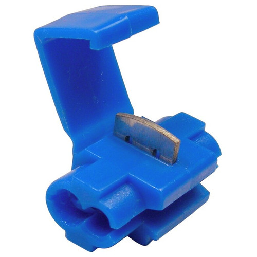 Pico 1560QT  18-14 AWG (Blue) Electrical Wiring Hot Line Quick Splice / Tap-In 2 Per Package Image 0