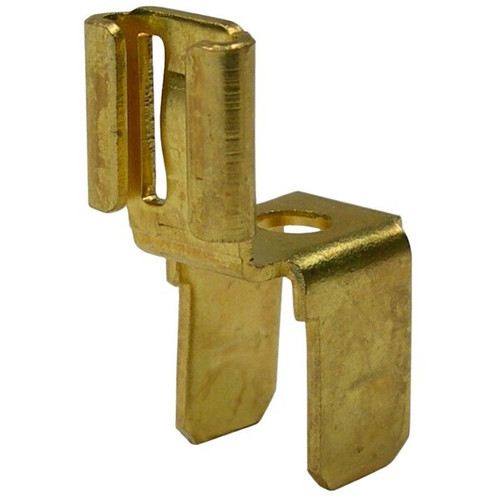 Pico 1595QT  Electrical Wiring 0.250" Tab Brass Double Male/Female Quick Connect "Y" Adapter 1 Per Package Image 0