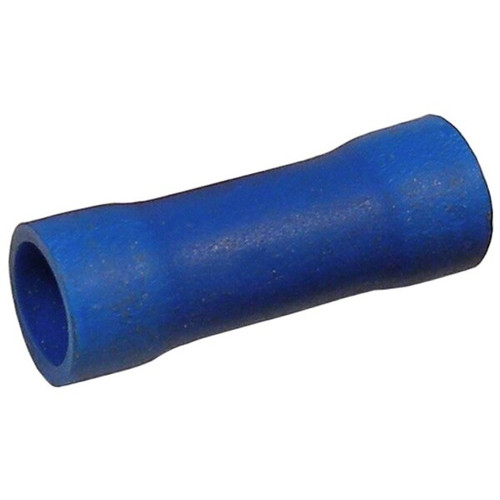 Pico 1801D  16-14 AWG(Blue)  Flared Vinyl Insulated Electrical Wire Parallel Butt Connector 11 Per Package Image 0