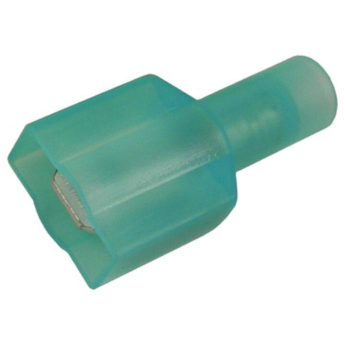 Pico 1864G  16-14 AWG(Blue)  Nylon Fully Insulated Electrical Wiring 0.250" Male Tab Quick Connect Terminal 100 Per Package Image 0