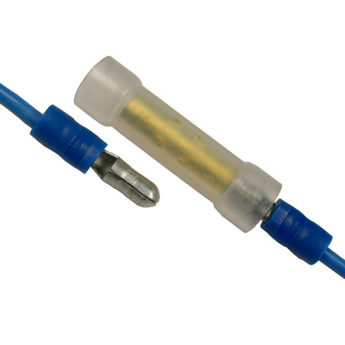 Pico 1884PT  16-14 AWG Electrical Wiring 0.157" Bullet Quick Connect Set 15 Sets Per Package Image 0