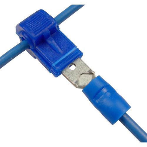 Pico 1887D  16-14 AWG Electrical Wiring 0.250" Tab Quick Connect Tap-In Set 2 Sets Per Package Image 0